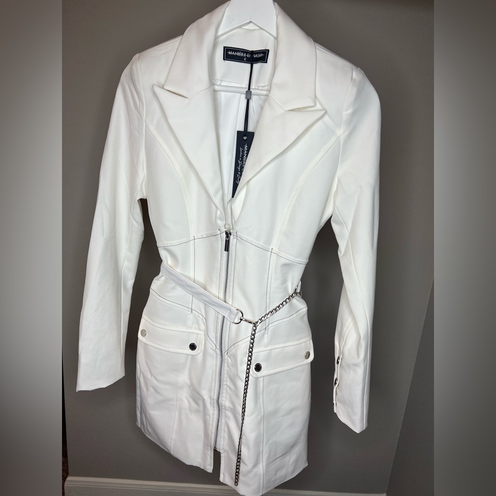 Maniere De Voir Blazer Dress